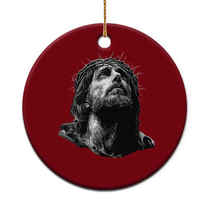 Jesus Christ Religious Christian Faith Crown Of Thorns Ceramic Ornament TS11 1pc Red Print Your Wear