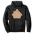 Funny Christmas Cookie Baking Hoodie It's Beginning To Taste A Lot Like Christmas Gingerbread House TS11 Black Print Your Wear