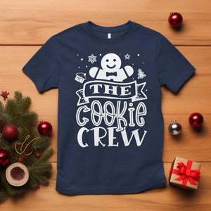 Funny The Cookie Crew T Shirt Christmas Baking Team Gingerbread TS11 Navy Print Your Wear