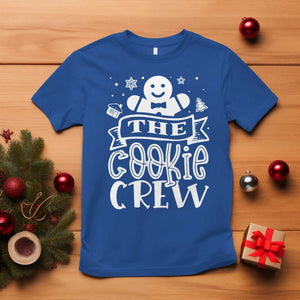 Funny The Cookie Crew T Shirt Christmas Baking Team Gingerbread TS11 Royal Blue Print Your Wear