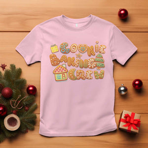 Funny Christmas Baking T Shirt Cookie Baking Crew Family Matching TS11 Light Pink Print Your Wear