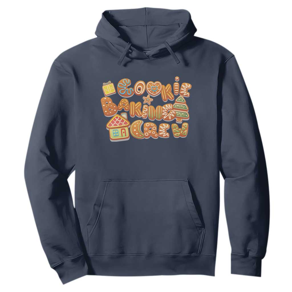 Funny Christmas Baking Hoodie Cookie Baking Crew Family Matching TS11 Navy Print Your Wear