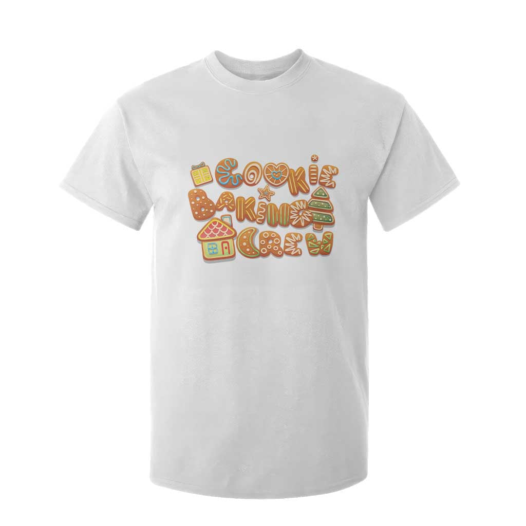 Funny Christmas Baking T Shirt For Kid Cookie Baking Crew Family Matching TS11 White Print Your Wear
