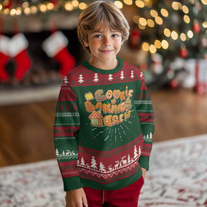 Funny Xmas Baking Ugly Christmas Sweater Cookie Baking Crew Family Matching TS11 Christmas Print Your Wear