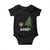 Funny Moo Deng Christmas Baby Onesie What Santa Cute Hippo Zoo Meme Baby Pygmy Xmas Tree TS11 Black Print Your Wear