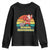 Funny Moo Deng Christmas Youth Sweatshirt Become Ungovernable Xmas Santa TS11 Black Print Your Wear