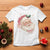 Christmas Coquette Pink Santa Bow T Shirt TS11 White Print Your Wear