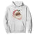 Christmas Coquette Pink Black Santa Bow Hoodie TS11 White Print Your Wear