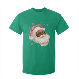 Christmas Coquette Pink Black Santa Bow T Shirt For Kid TS11 Irish Green Print Your Wear