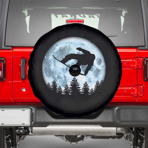 Snowboard Moon Snowboarding Winter Sports Spare Tire Cover TS11 Black Print Your Wear