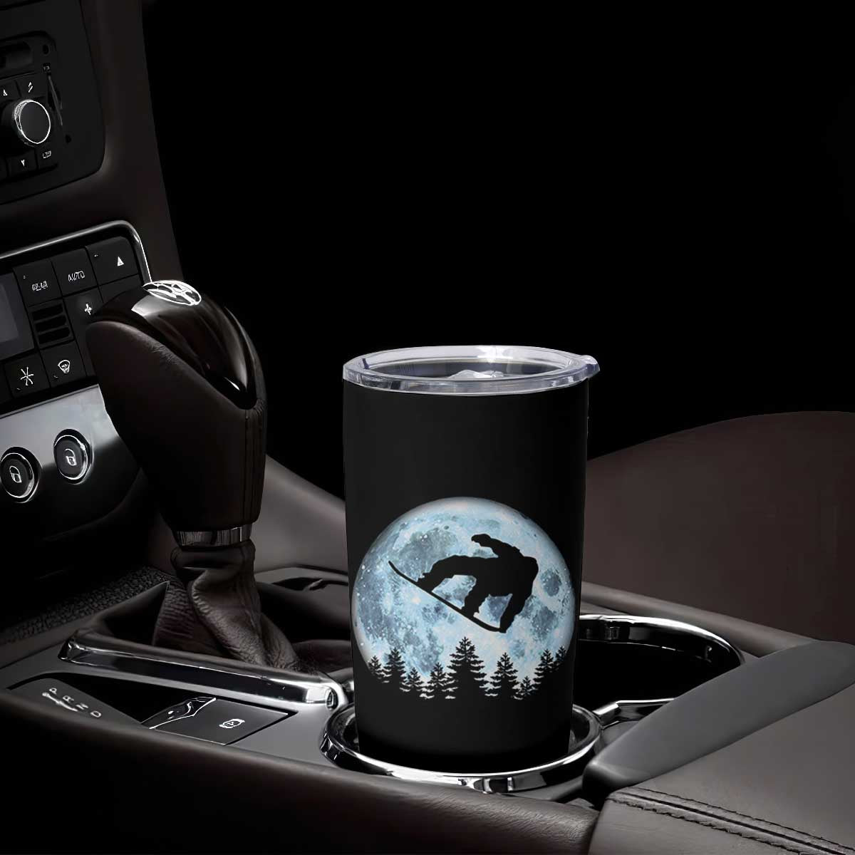 Snowboard Moon Snowboarding Winter Sports Tumbler Cup TS11 Print Your Wear