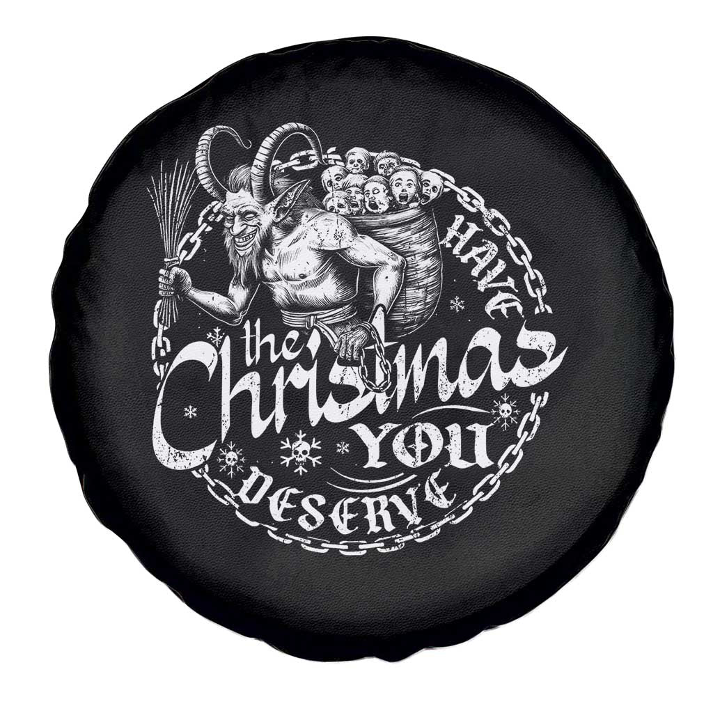 Nordic Christmas Krampus Spare Tire Cover Have The Christmas You Deserve Horror Xmas TS11 Print Your Wear