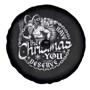 Nordic Christmas Krampus Spare Tire Cover Have The Christmas You Deserve Horror Xmas TS11 Print Your Wear