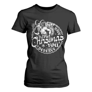 Nordic Christmas Krampus T Shirt For Women Have The Christmas You Deserve Horror Xmas TS11 Black Print Your Wear