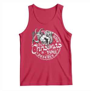 Nordic Christmas Krampus Tank Top Have The Christmas You Deserve Horror Xmas TS11 Red Print Your Wear