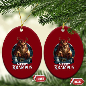 Christmas Krampus Ceramic Ornament Merry Krampus Pagan Yule Nordic Xmas TS11 Print Your Wear