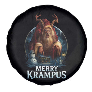 Christmas Krampus Spare Tire Cover Merry Krampus Pagan Yule Nordic Xmas TS11 Print Your Wear