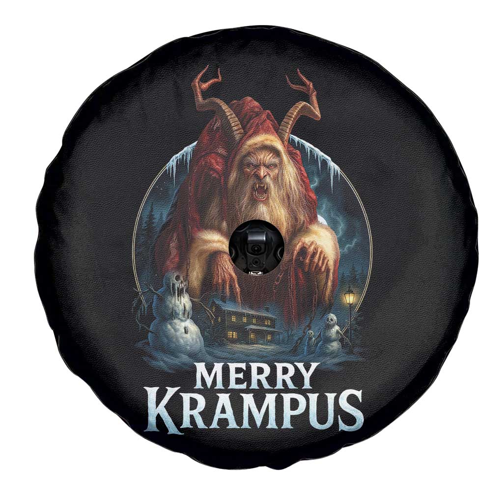 Christmas Krampus Spare Tire Cover Merry Krampus Pagan Yule Nordic Xmas TS11 Print Your Wear