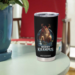 Christmas Krampus Tumbler Cup Merry Krampus Pagan Yule Nordic Xmas TS11 Print Your Wear