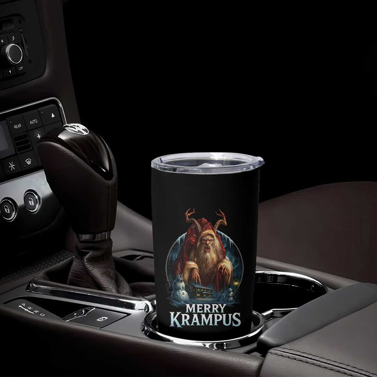 Christmas Krampus Tumbler Cup Merry Krampus Pagan Yule Nordic Xmas TS11 Print Your Wear