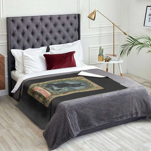 Nordic Christmas Cat Throw Blanket Jolakotturinn Yule Cat Icelandic TS11 Print Your Wear