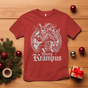 Christmas Krampus T Shirt Merry Krampus Norse Pagan Yule Horror Xmas TS11 Red Print Your Wear