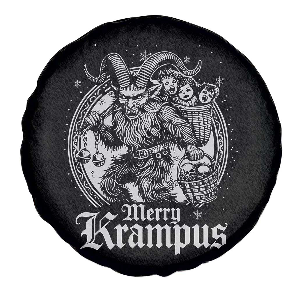 Christmas Krampus Spare Tire Cover Merry Krampus Norse Pagan Yule Horror Xmas TS11 Print Your Wear