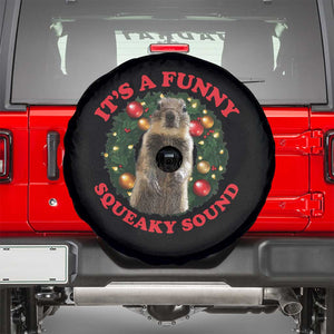 Funny Christmas Vacation Squirrel Movie Spare Tire Cover It Is A Funny Squeaky Sound Xmas Wreath TS11 Black Print Your Wear