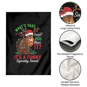 Funny Christmas Vacation Squirrel Movie Garden Flag Whats That Sound You Hear It It Is A Funny Squeaky Sound TS11 Print Your Wear