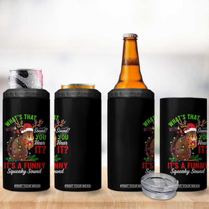 Funny Christmas Vacation Squirrel Movie 4 in 1 Can Cooler Tumbler Whats That Sound You Hear It It Is A Funny Squeaky Sound TS11 Print Your Wear