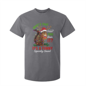 Funny Christmas Vacation Squirrel Movie T Shirt For Kid Whats That Sound You Hear It It Is A Funny Squeaky Sound TS11 Charcoal Print Your Wear