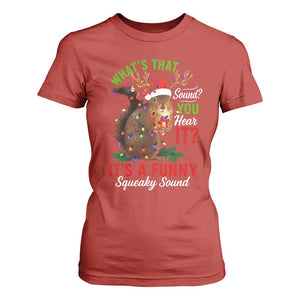 Funny Christmas Vacation Squirrel Movie T Shirt For Women Whats That Sound You Hear It It Is A Funny Squeaky Sound TS11 Red Print Your Wear