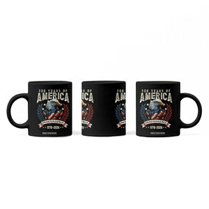 250 Years Of America Coffee Mug 250th American Anniversary Independence Bald Eagle TS11 Print Your Wear