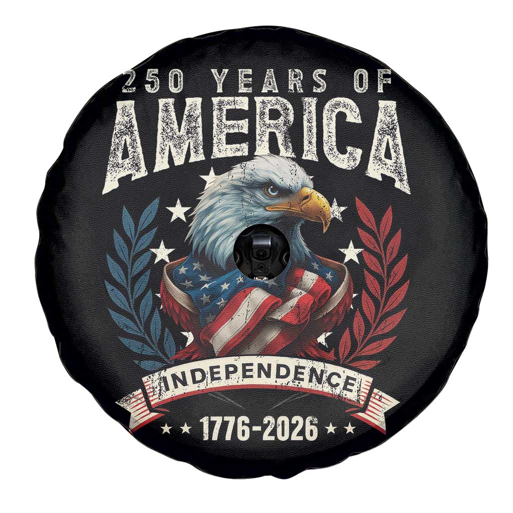 250 Years Of America Spare Tire Cover 250th American Anniversary Independence Bald Eagle TS11 Print Your Wear
