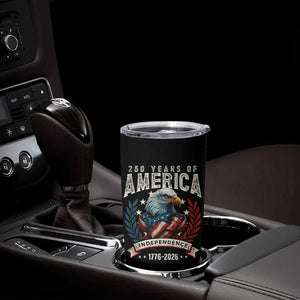 250 Years Of America Tumbler Cup 250th American Anniversary Independence Bald Eagle TS11 Print Your Wear