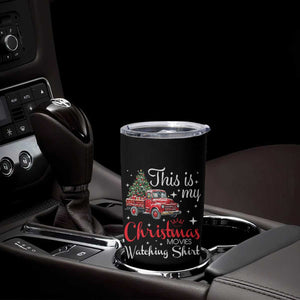 This Is My Christmas Movie Watching Tumbler Cup Vintage Red Truck TS11 Print Your Wear