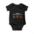 Merry Christmahanakwanzika Baby Onesie Christmas Hanukkah Kwanzaa TS11 Black Print Your Wear