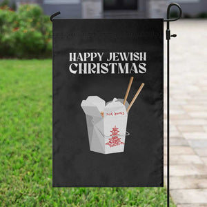 Happy Jewish Christmas Garden Flag Chinese Noodle Asian Take Out TS11 Print Your Wear