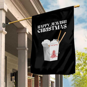 Happy Jewish Christmas Garden Flag Chinese Noodle Asian Take Out TS11 Print Your Wear