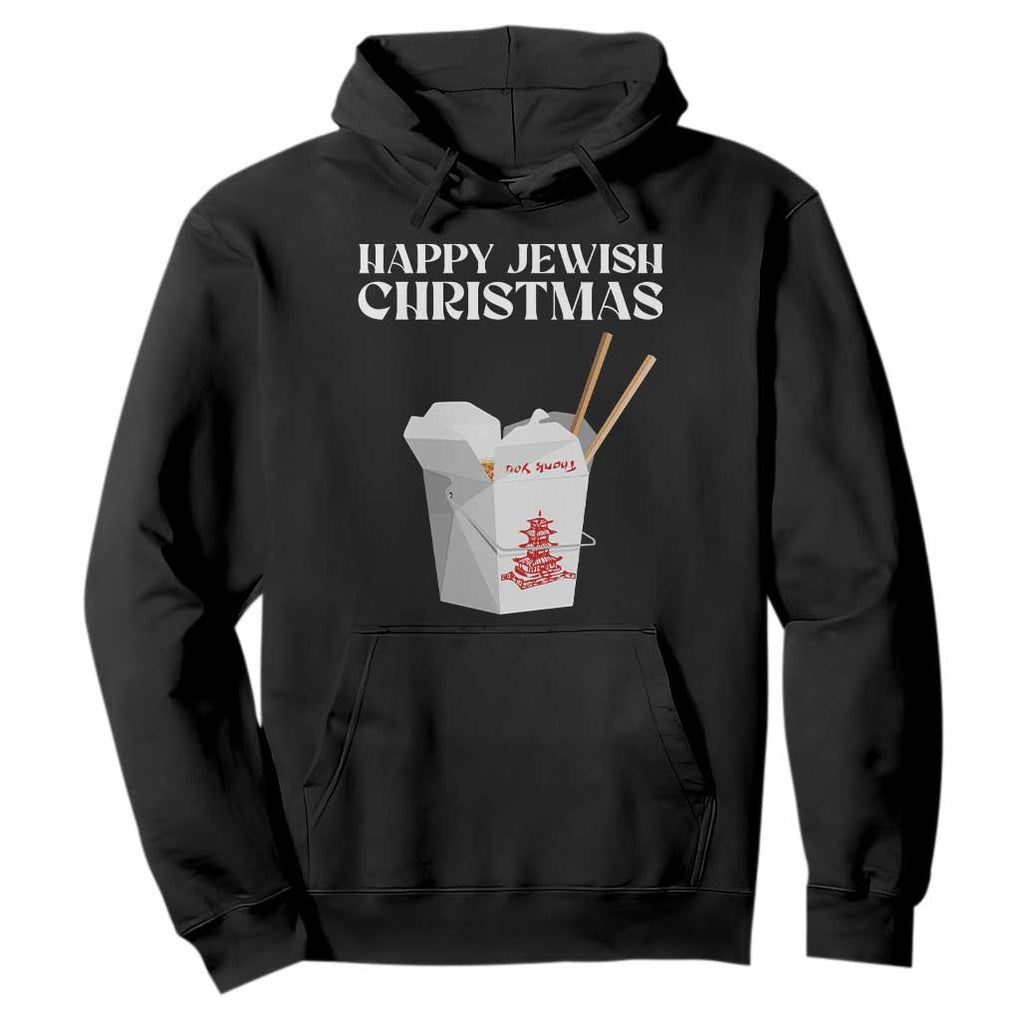 Happy Jewish Christmas Hoodie Chinese Noodle Asian Take Out TS11 Black Print Your Wear