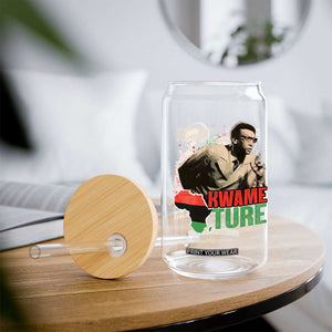 Stokely Carmichael Quote Glass Can The Secret Of Life Is To Have No Fear It's The Only Way To Function TS11 Print Your Wear