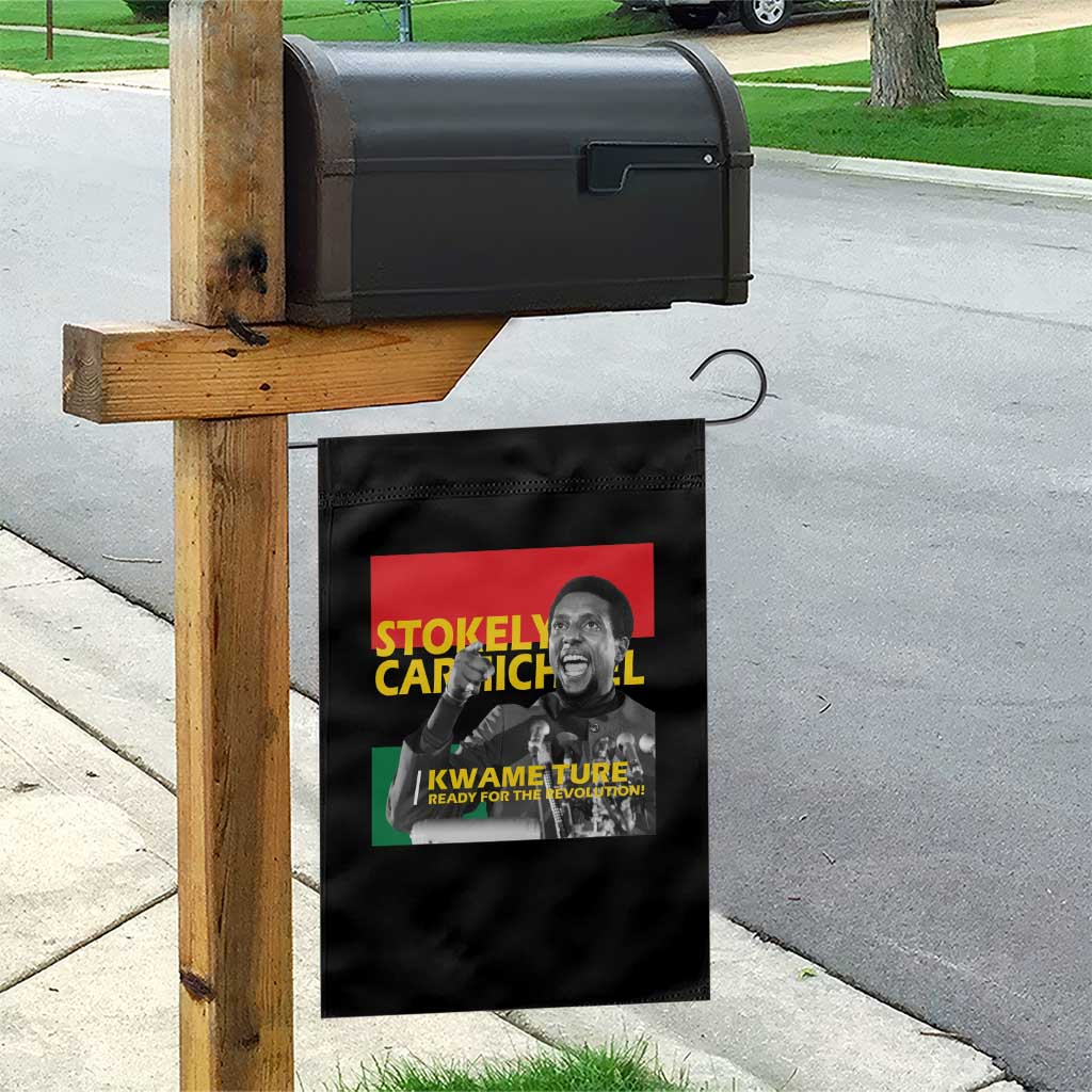 Stokely Carmichael Quote Garden Flag Ready For The Revolution Black History Month TS11 Print Your Wear