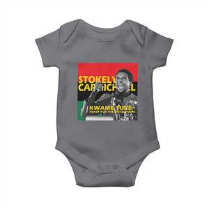 Stokely Carmichael Quote Baby Onesie Ready For The Revolution Black History Month TS11 Charcoal Print Your Wear