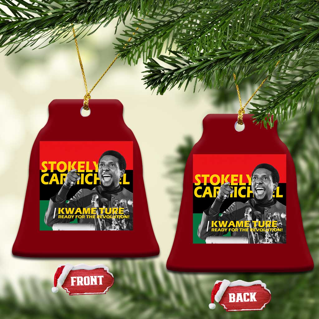Stokely Carmichael Quote Ceramic Ornament Ready For The Revolution Black History Month TS11 Print Your Wear