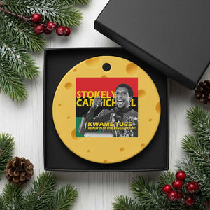 Stokely Carmichael Quote Ceramic Ornament Ready For The Revolution Black History Month TS11 1pc Yellow Cheese Print Your Wear