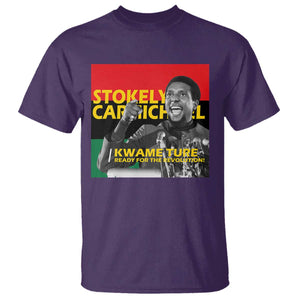 Stokely Carmichael Quote T Shirt Ready For The Revolution Black History Month TS11 Purple Print Your Wear
