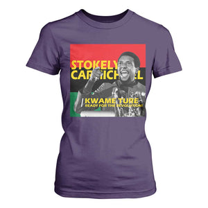 Stokely Carmichael Quote T Shirt For Women Ready For The Revolution Black History Month TS11 Purple Print Your Wear