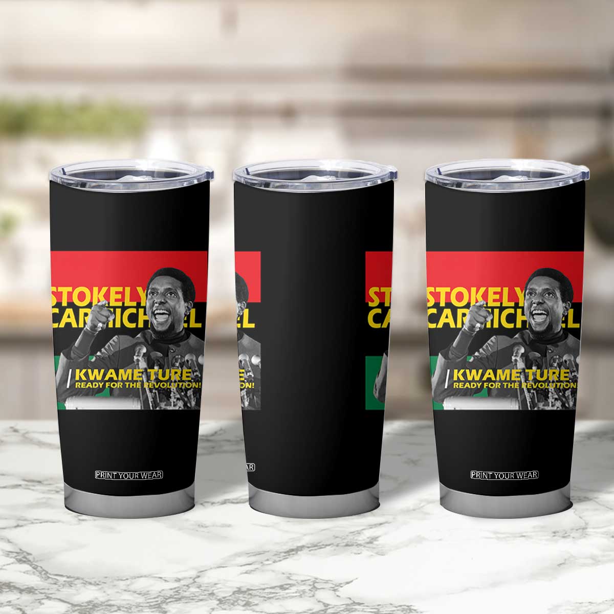 Stokely Carmichael Quote Tumbler Cup Ready For The Revolution Black History Month TS11 Print Your Wear