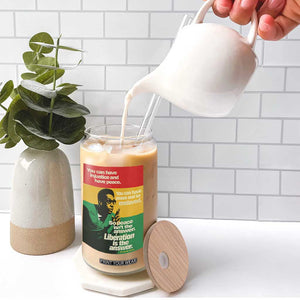 Stokely Carmichael Quote Glass Can You Can Have Injustice And Have Peace And Be Enslaved TS11 Print Your Wear