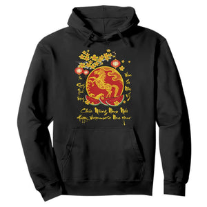 Vietnamese Lunar New Year 2026 Hoodie Chuc Mung Nam Moi Tet Holiday Horse Zodiac TS11 Black Print Your Wear
